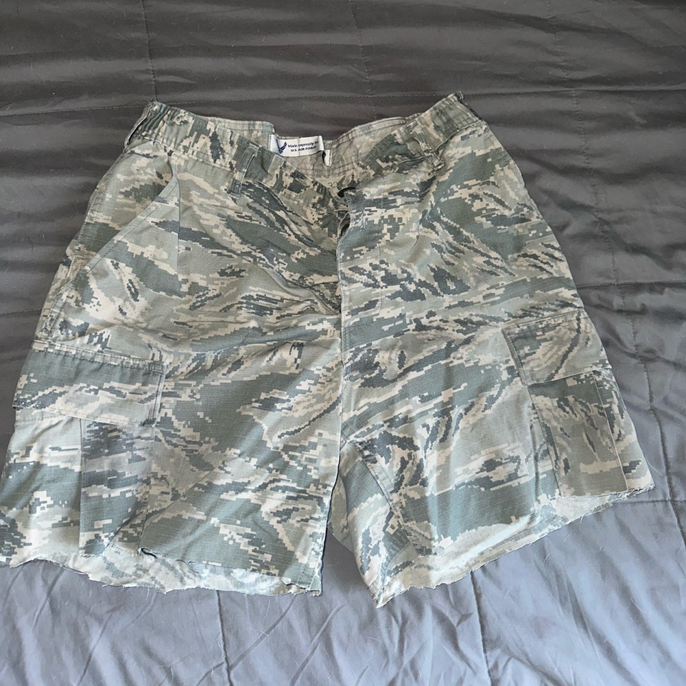 Camo Cargo Shorts